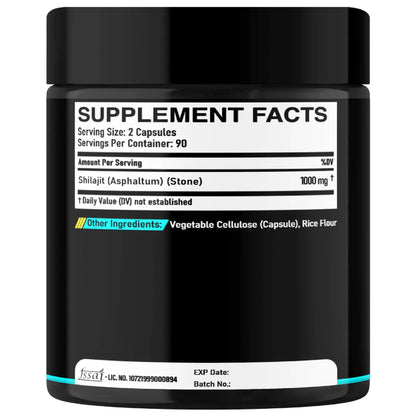 DEDICAD 1000Mg Shilajit Capsules - 180 Counts - Shilajit Supplement for Body Balance, Heart, Brain & Immune Health Support - Contains Natural Fulvic, Humic Acid & 85 Others DEDICAD buy supplements Au