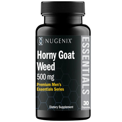 Nugenix Nitric Oxide Booster Horny Goat Weed Supplements Bundle Nugenix