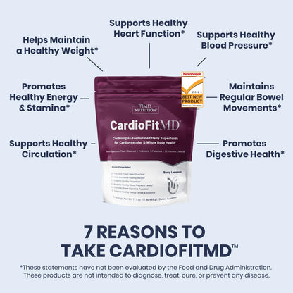 1MD Nutrition CardioFitMD - Vegan Beets Superfood Keto-Friendly Heart Health Powder 1MD Nutrition