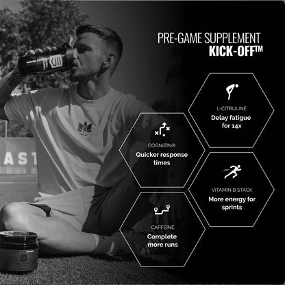 Kick Off | Pre-Training/Pre-Game Supplement for Footballers by Football Supplements Generic