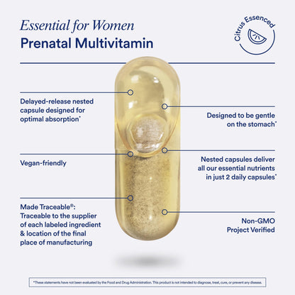 Ritual Prenatal Multivitamin and Gut Duo Supplements with Prenatal Vitamins and Synbiotic+ Ritual