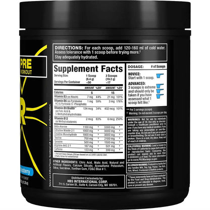 ALLMAX IGNITER Sport, Blue Raspberry - 330 g - Pre-Workout Formula - with Caffeine ALLMAX Nutrition