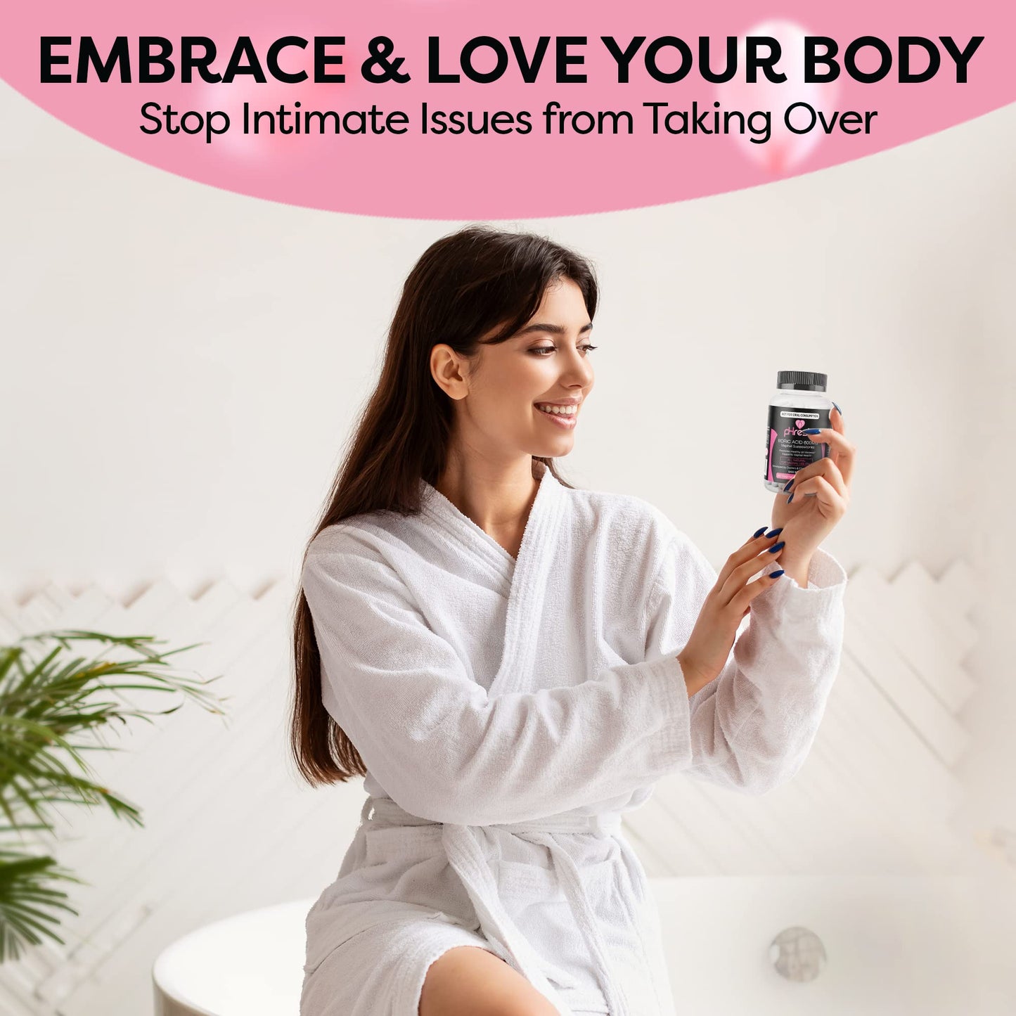 ACE NUTRITION pHresh Boric Acid Suppositories for Women, Suppositories for Odor Use ACE NUTRITIONBuy Supplements Australia