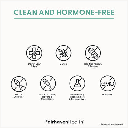 Fairhaven Health Myo-Inositol and D-Chiro Inositol Supplement for Women | 40:1 Ratio | Female Fertility Supplement for Women and Hormone Balance* | Vegan | 120 Myo & D-Chiro Inositol Capsules Fairhaven HealthBuy Supplements Australia