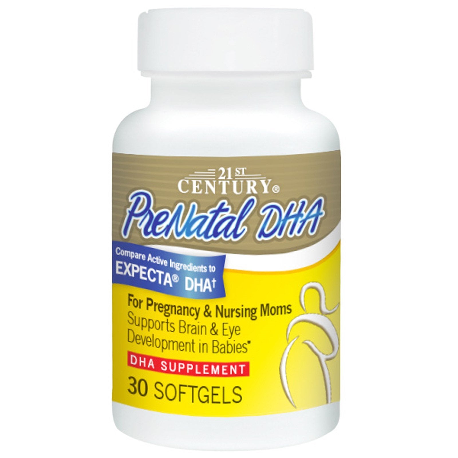 21st Century, PreNatal DHA, 30 Softgels - 2pc 21st Century