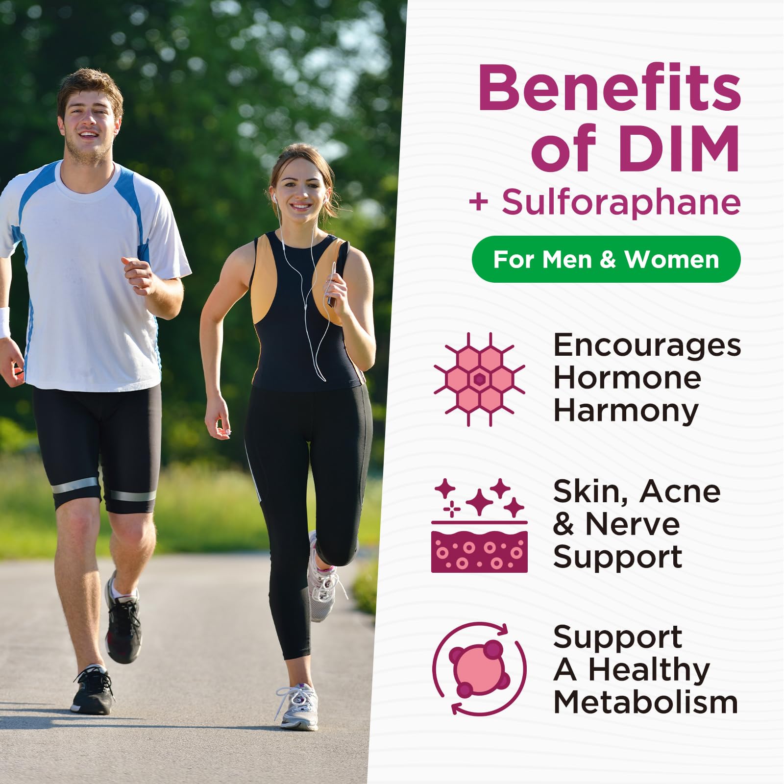 DIM Liquid Drops Supplement Women – Hormone Harmony for Women & Acne Supplements with Multivitamins, Inositol, Sulforaphane - Hormone Balance, Clear Skin & Mood Support, Mixed Berry Flavor 2 Fl Oz CFILIHTCBuy Supplements Australia