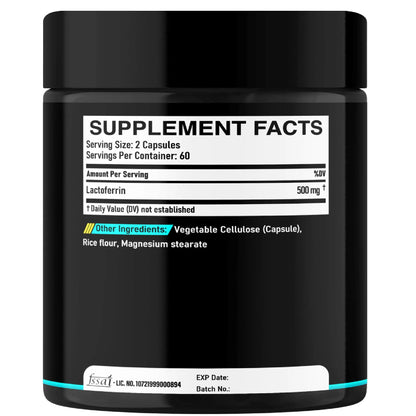 DEDICAD 500Mg Lactoferrin Supplement - 120 Capsules for 2-Month Supply DEDICAD buy supplements Au