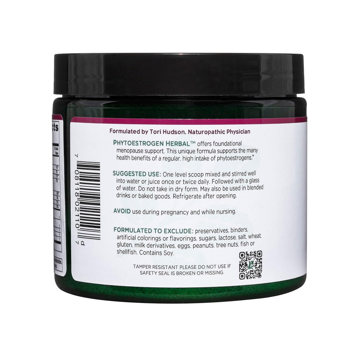 Vitanica Phytoestrogen Herbal Non-GMO PMS, Menopause Relief Supplement for Women, Vitanica