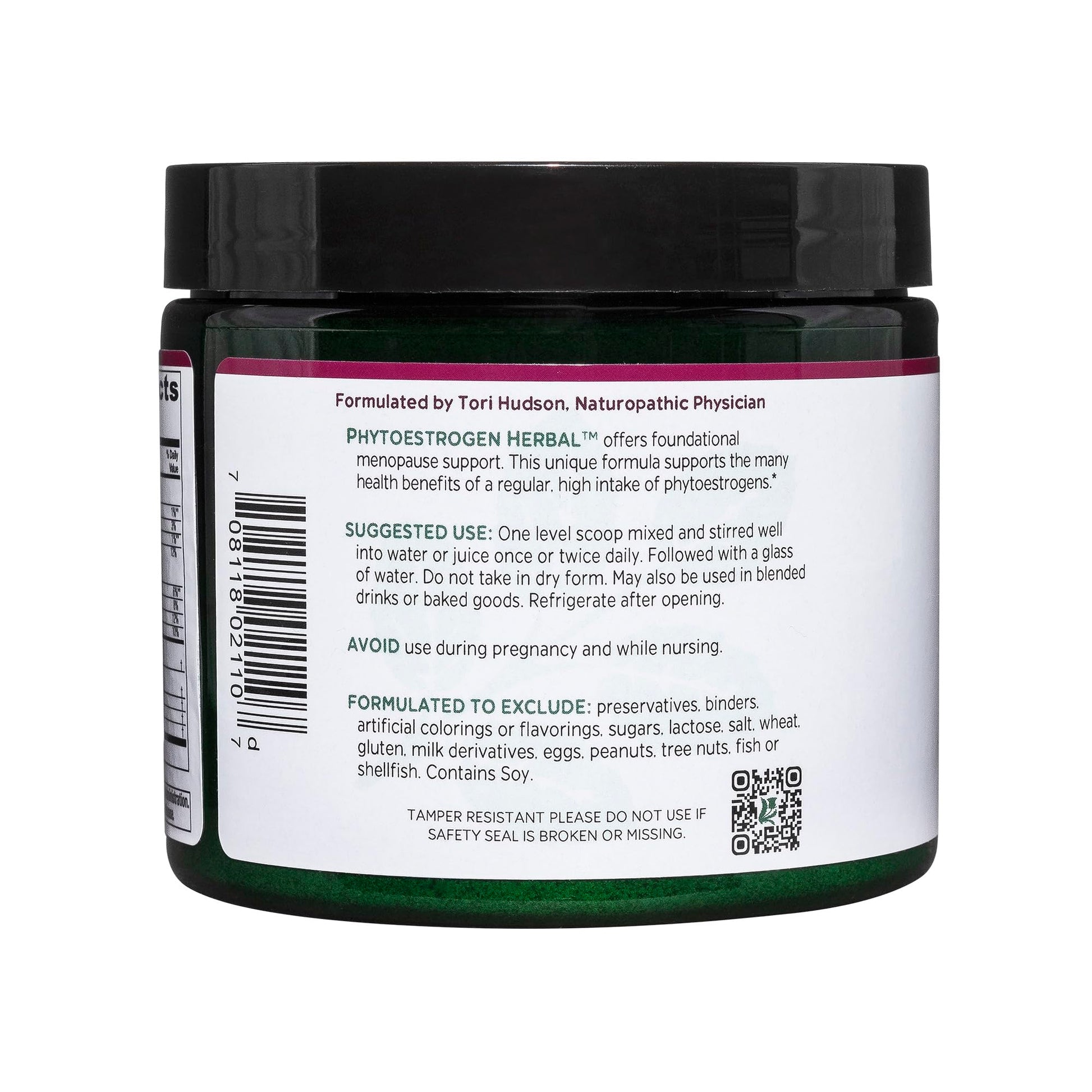 Vitanica Phytoestrogen Herbal Non-GMO PMS, Menopause Relief Supplement for Women, Vitanica