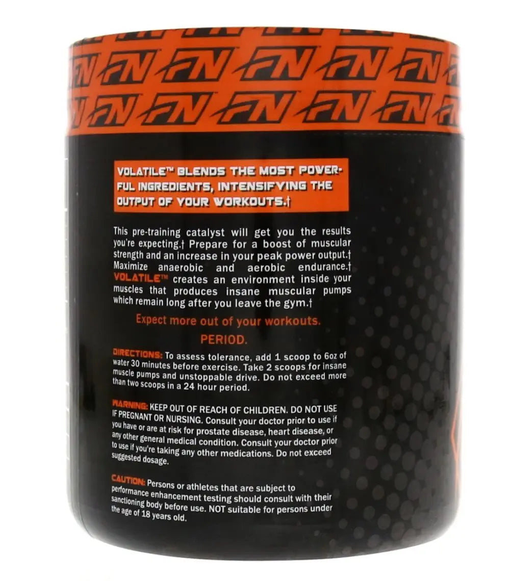 Formutech Nutrition Volatile Pre Workout, Cherry Lemonade, w/2 Forms of Creatine Formutech Nutrition