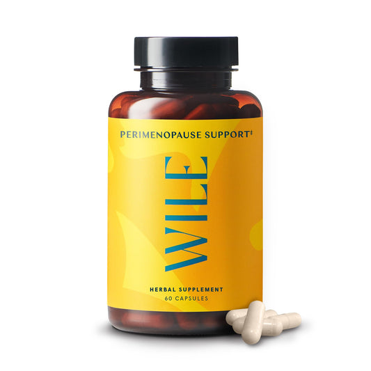 Wile Perimenopause Supplement for Women with Ashwagandha, Kudzu Root, Hops Extract WILE