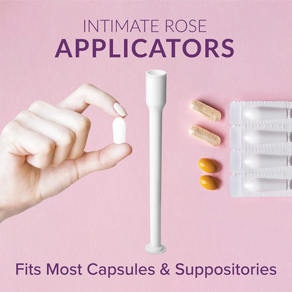 Intimate Rose 15 Count Vaginal Suppository Applicator - Fits Most Boric Acid Suppositories & Vaginal Intimate RoseBuy Supplements Australia