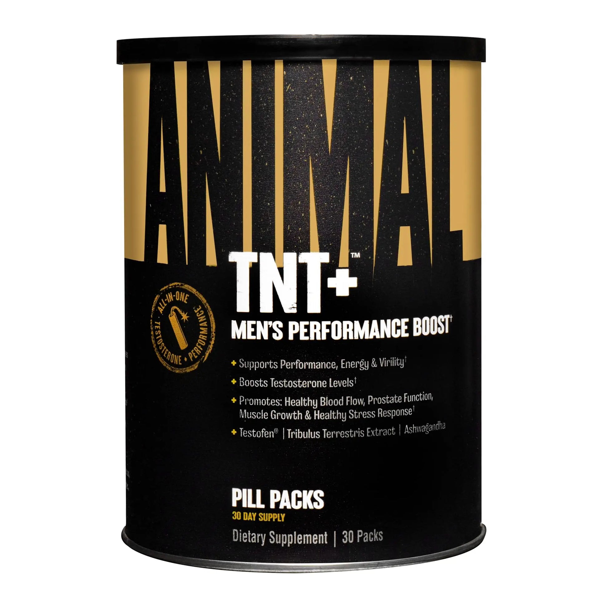 Animal TNT+ - Mens Support, Prostate Support, Adaptogen & Stress Support, Nitric Oxide Animal