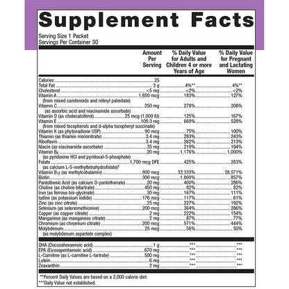 Metagenics PlusOne Daily Prenatal Packs (30 Packets) Metagenics