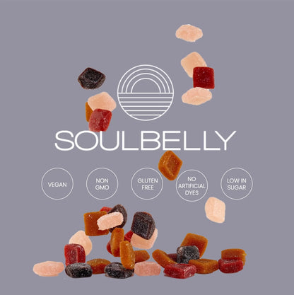 SOULBELLY Super Immunity | Remedy Vitamin Gummies for Immune Support | Vegan | Gluten-Free | Non-GMO | 60 Count SOULBELLY buy supplements Au