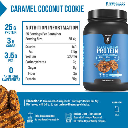 InnoSupps Advanced Iso Protein | 100% Whey Isolate Protein Powder | No Artificial InnoSuppsBuy Supplements Australia