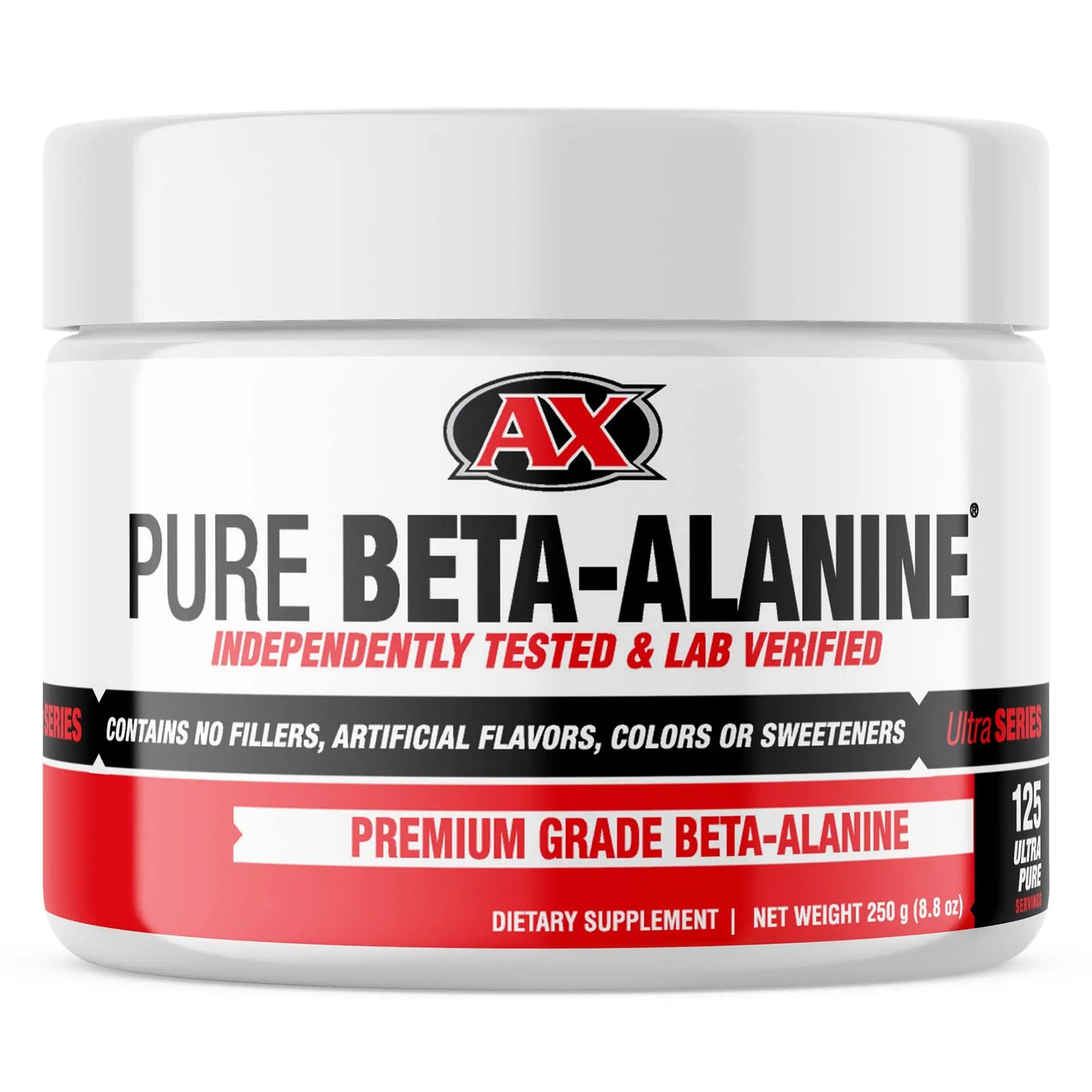 AX Pure Beta Alanine Powder 250 Grams Athletic Xtreme