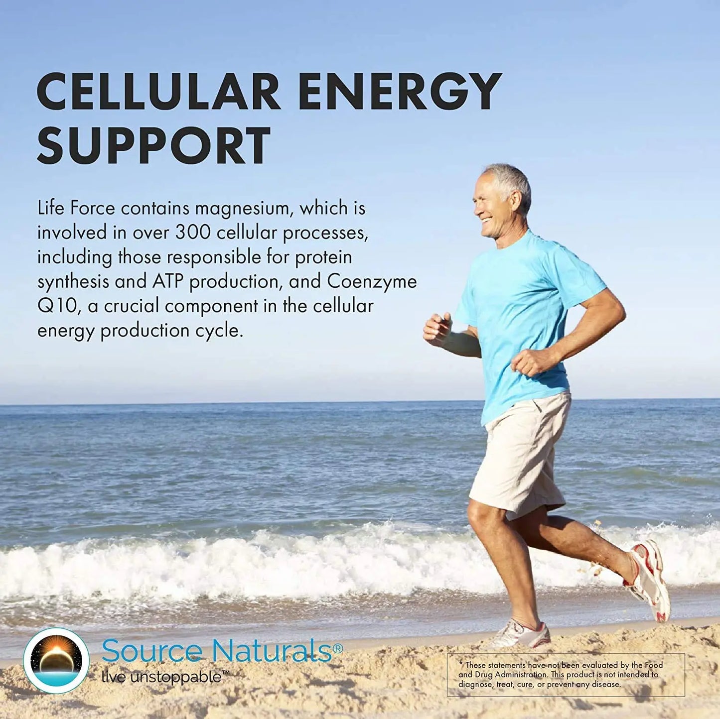 Source Naturals Life Force Multiple Iron Free Daily Multivitamin High Potency Essential Vitamins, Minerals, Antioxidants & Nutrients - Energy & Immune Boost* - 60 Capsules Source Naturals buy supplements Au