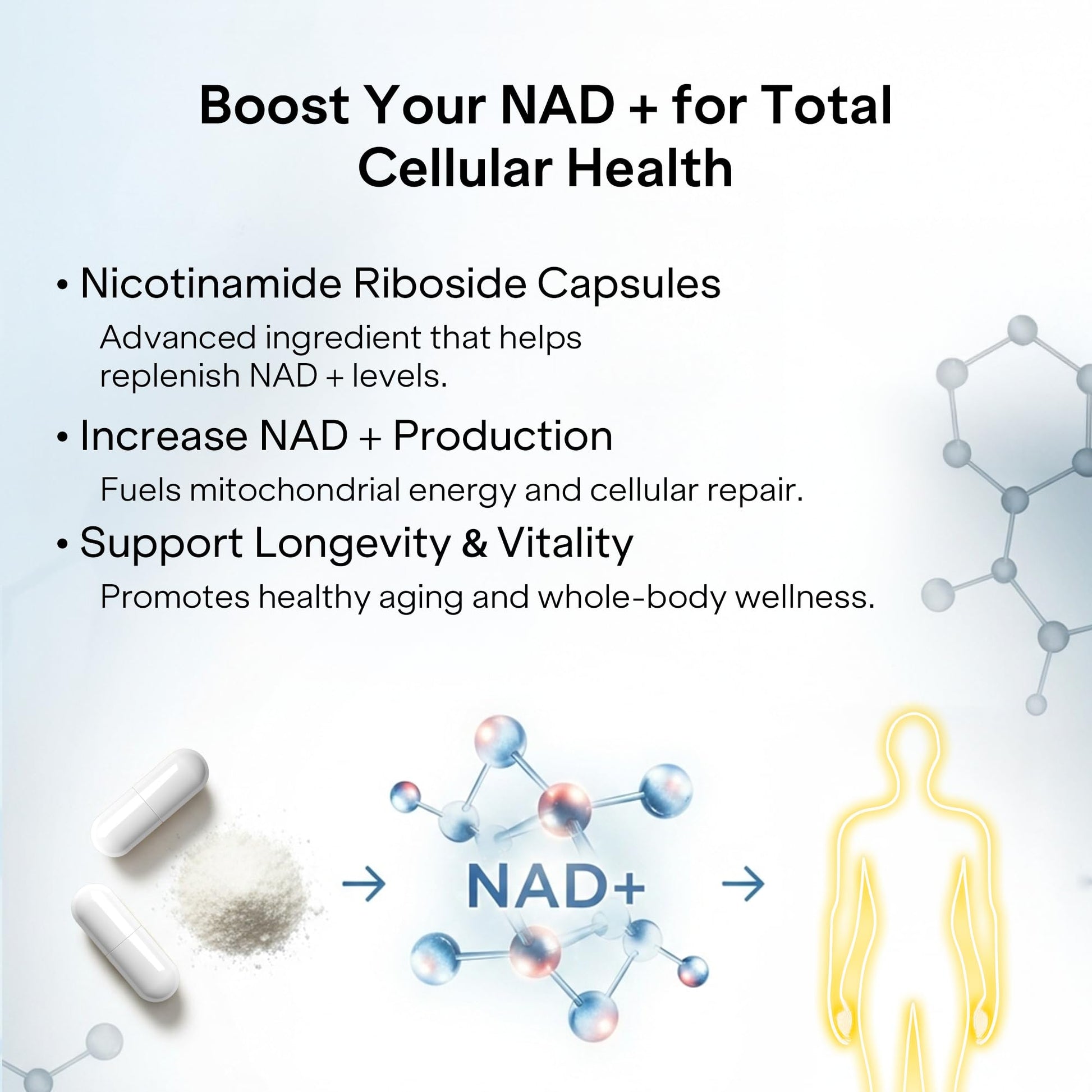 Liposomal NAD+ Supplement with Resveratrol - Nicotinamide Riboside 1000 Mg - NAD Supplements for Women & Men - NMN Supplement Alternative - Advanced NAD Resveratrol for Cellular Energy - 120 Capsules PharmlitaliaBuy Supplements Australia