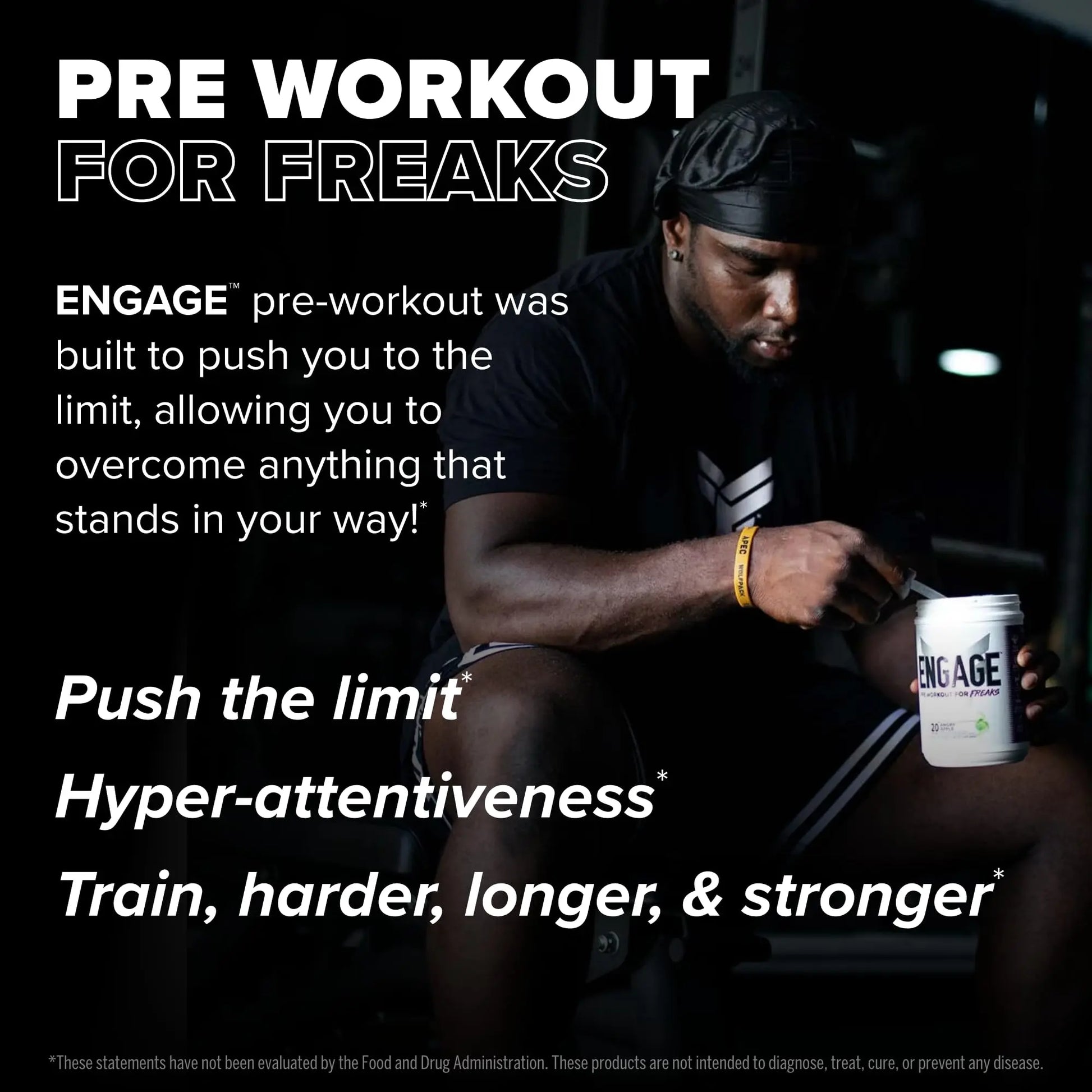 FINAFLEX Engage Pre Workout, Loaded Lemon - Train Harder, Longer & Stronger FINAFLEX