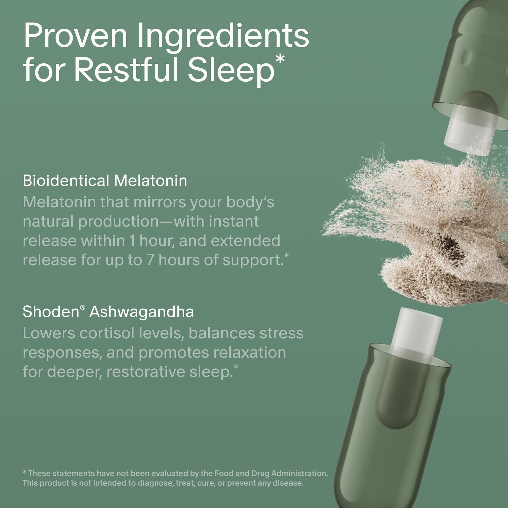 Seed PM-02 Sleep + Restore - Sleep Aid for Women & Men - Non-Habit Forming Bioidentical Melatonin & Ashwagandha - Vegan & Shelf-Stable - 30 Capsules (30-Day Supply) Seed buy supplements Au
