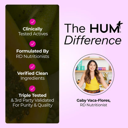 HUM Calm Ashwagandha Gummies for Women and Men, L-Theanine Ashwagandha Supplements for Daily Relaxation & Clarity Support, Vegan Fast Acting Gummy Formula, Mixed Berry Flavor, 60 Gummies HUMBuy Supplements Australia
