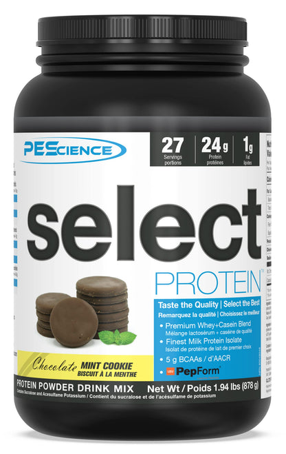 Select Protein Chocolate Mint Cookie 27 PEScience