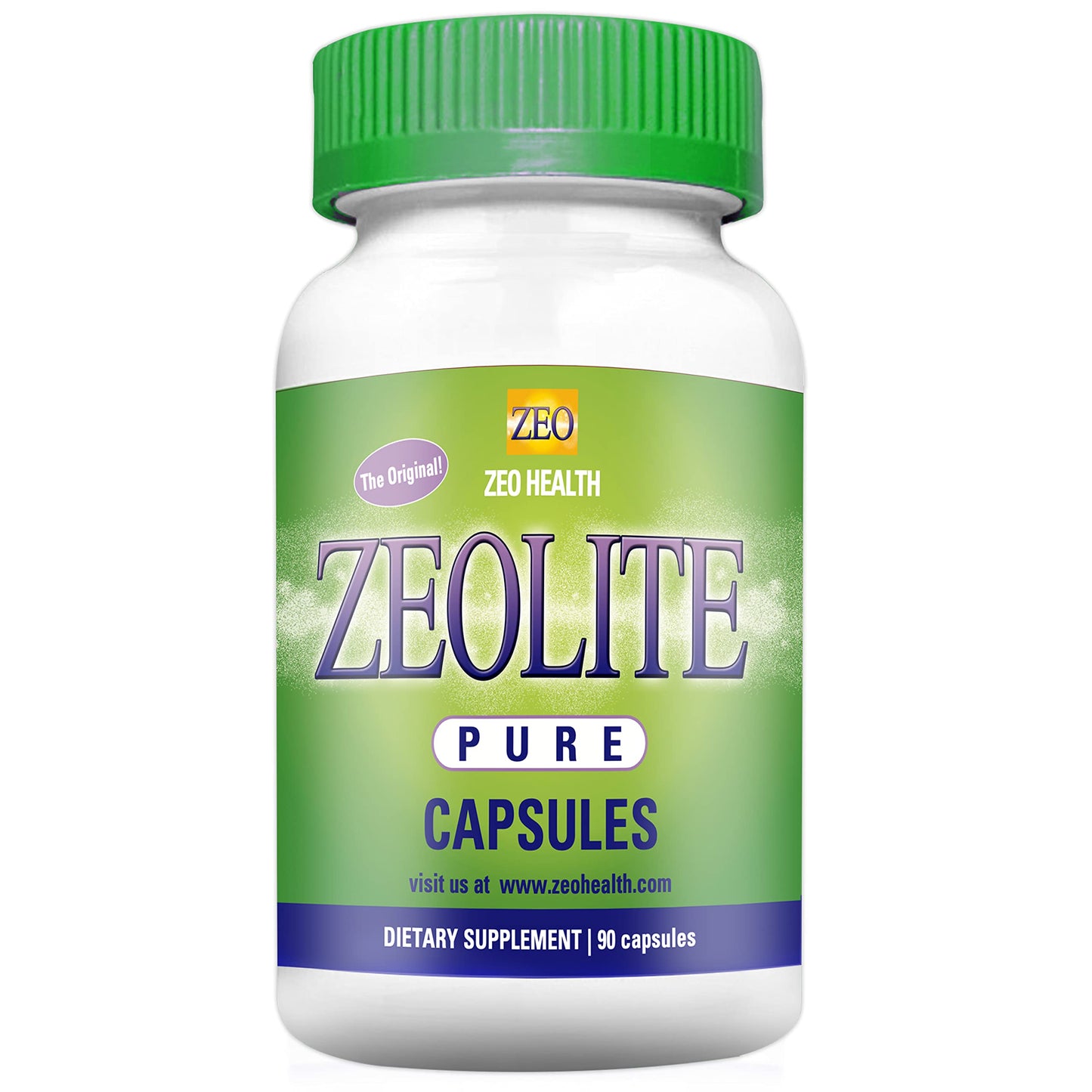 Zeolite Pure Capsules | Zeolite Detox, Extra Strength | Pure, Full Body Cleanse for Women Zeo Health