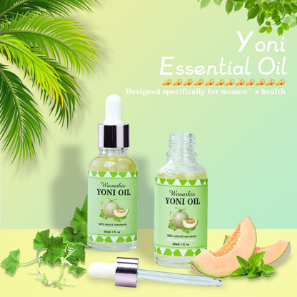 2 Packs Yoni Oil for Women, 1 fl oz/30 ml Feminine Oil Intimate Deodorant for Women, Restores Ph Wovarkie