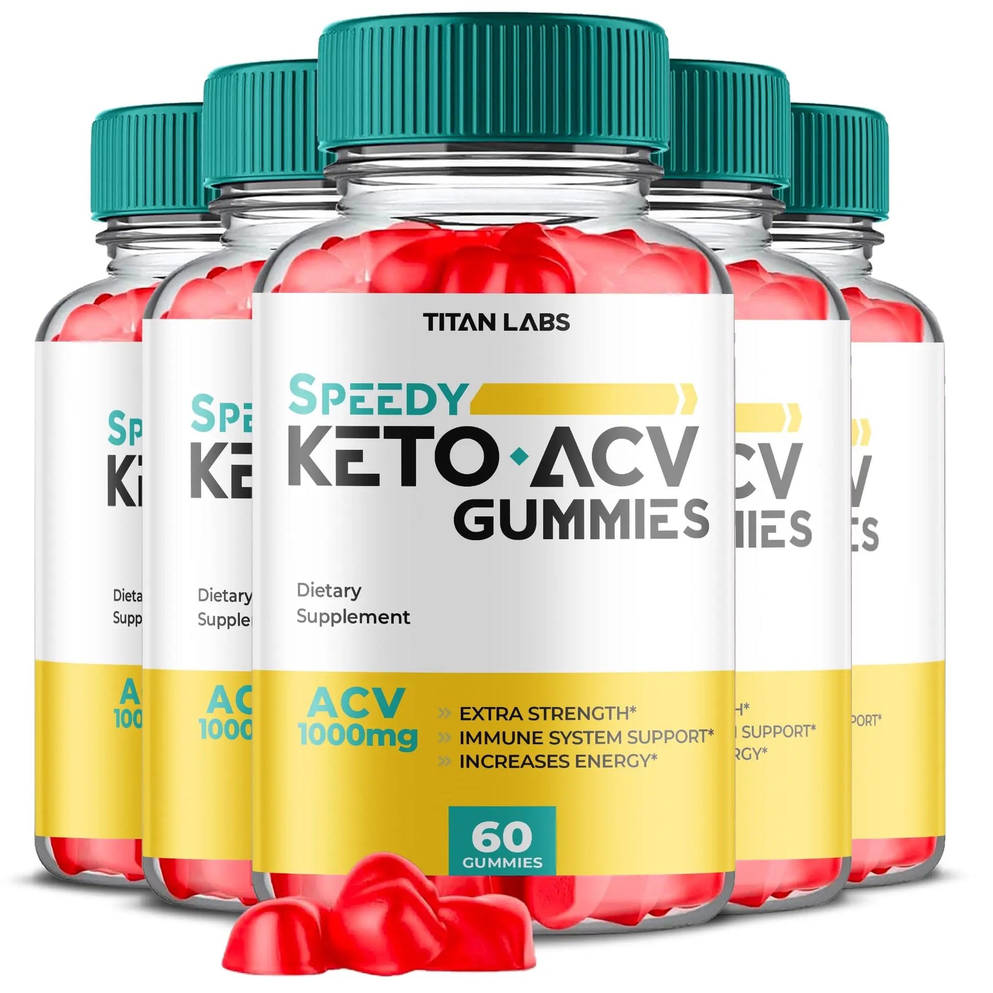 (5 Pack) Speedy Keto ACV Gummies Advanced Weight Loss, Speedy Keto ACV Gummies Titan Labs