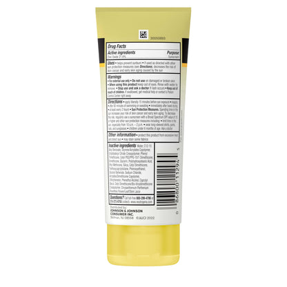 Neutrogena Sheer Zinc Oxide Kids Mineral Sunscreen Lotion, Broad Spectrum SPF 50+ with UVA/UVB Protection, Water-Resistant for 80 Minutes, Paraben-, Dye-, Fragrance- & Tear Free, 3 fl. oz