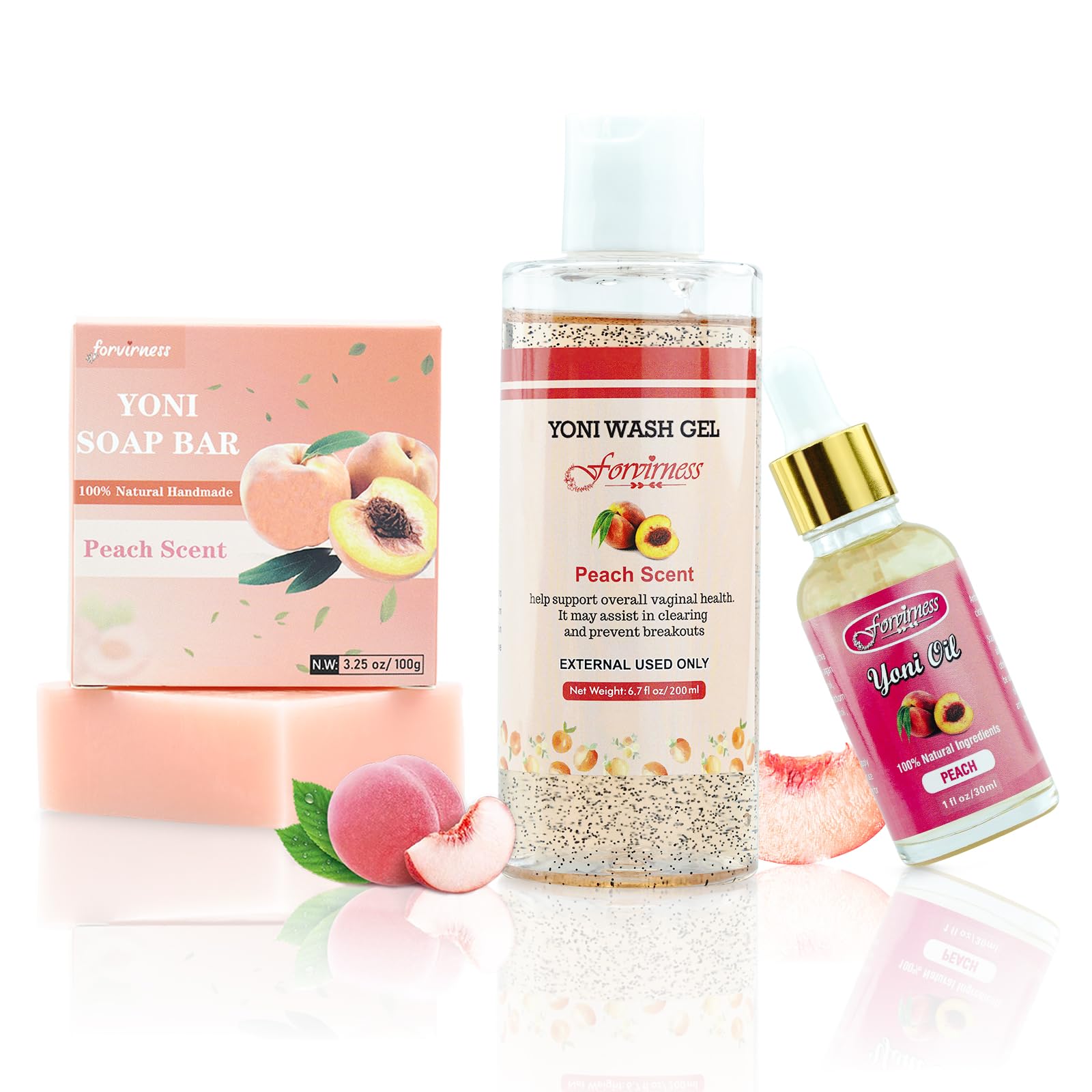 Yoni Wash Yoni Oil Yoni Bar Soap for Women ph Balance, Feminine Wash for Women Remove Odor forvirness