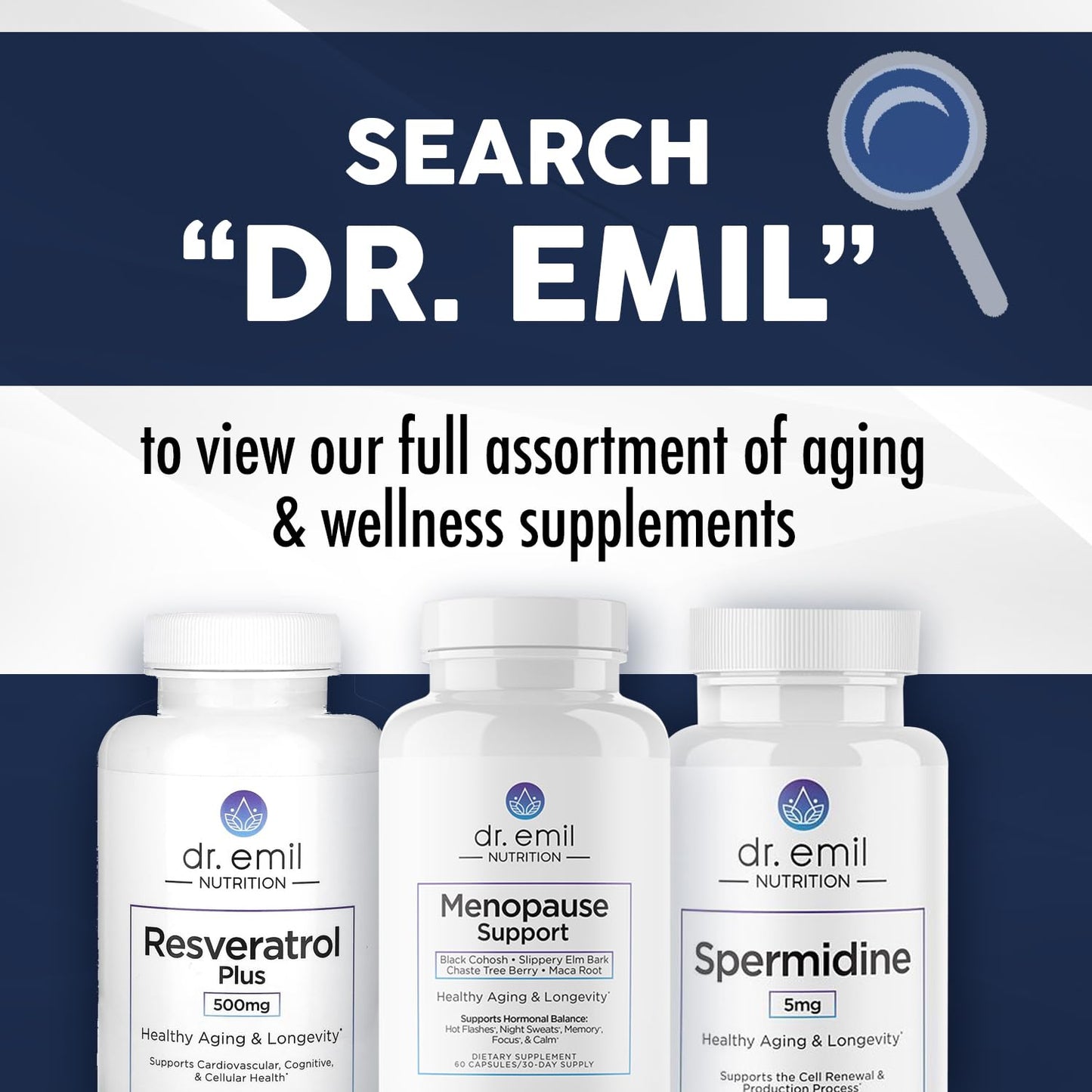 DR EMIL NUTRITION Menopause Supplements for Women - Multi-Symptom Menopause Relief DR EMIL NUTRITION