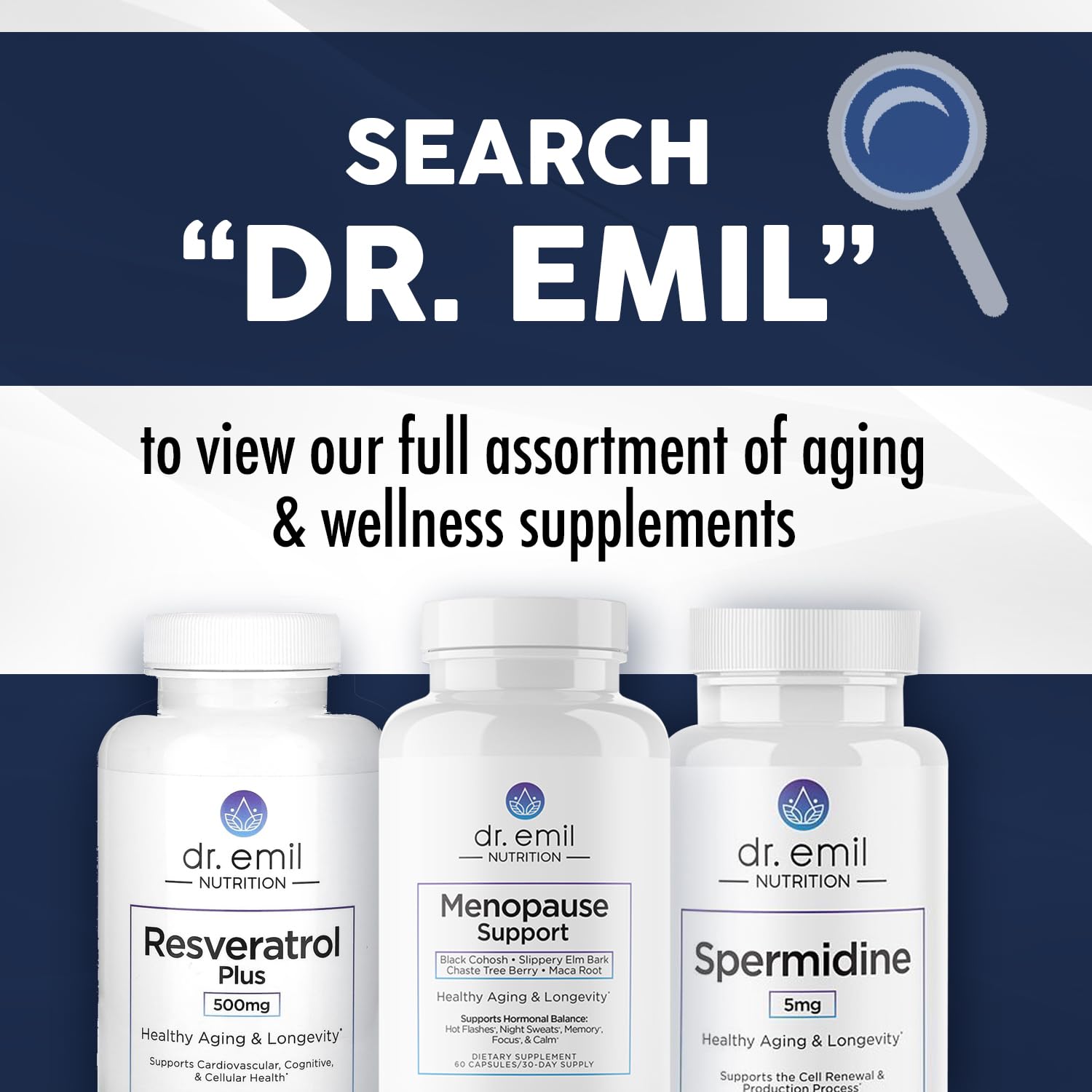 DR EMIL NUTRITION Menopause Supplements for Women - Multi-Symptom Menopause Relief DR EMIL NUTRITION