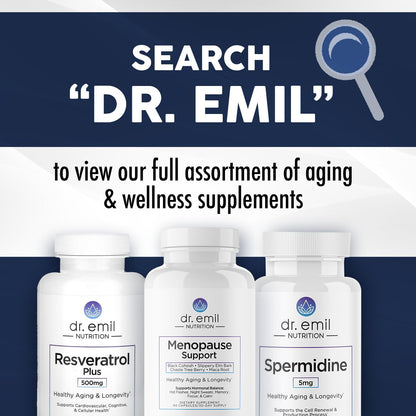 DR EMIL NUTRITION Menopause Supplements for Women - Multi-Symptom Menopause Relief DR EMIL NUTRITION