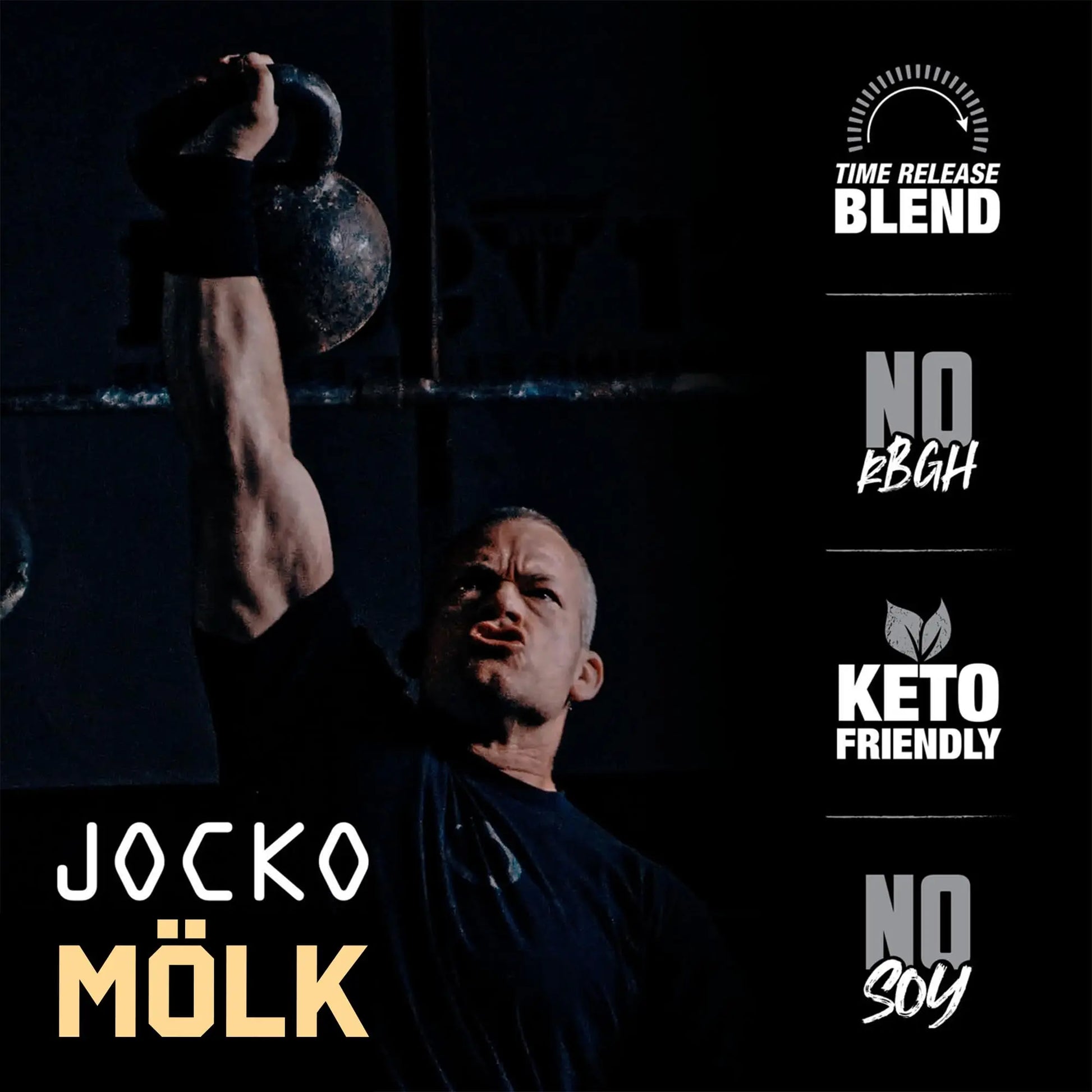Jocko Pre Workout, Protein Powder, & Creatine Bundle (3 Pack) Jocko Fuel