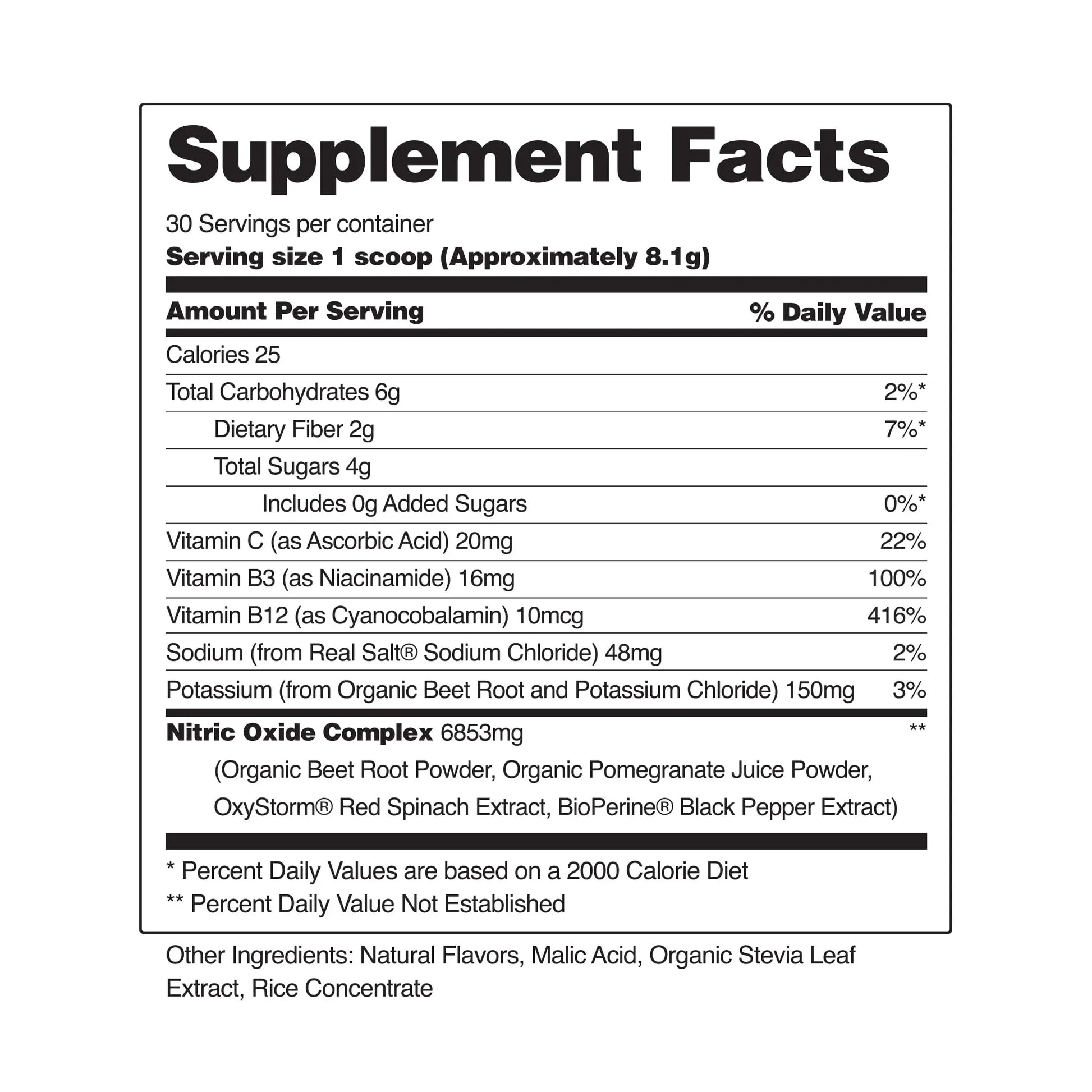 Snap Supplements USDA Organic Beet Root Powder, 3-in-1 Nitric Oxide Supplement Snap Supplements