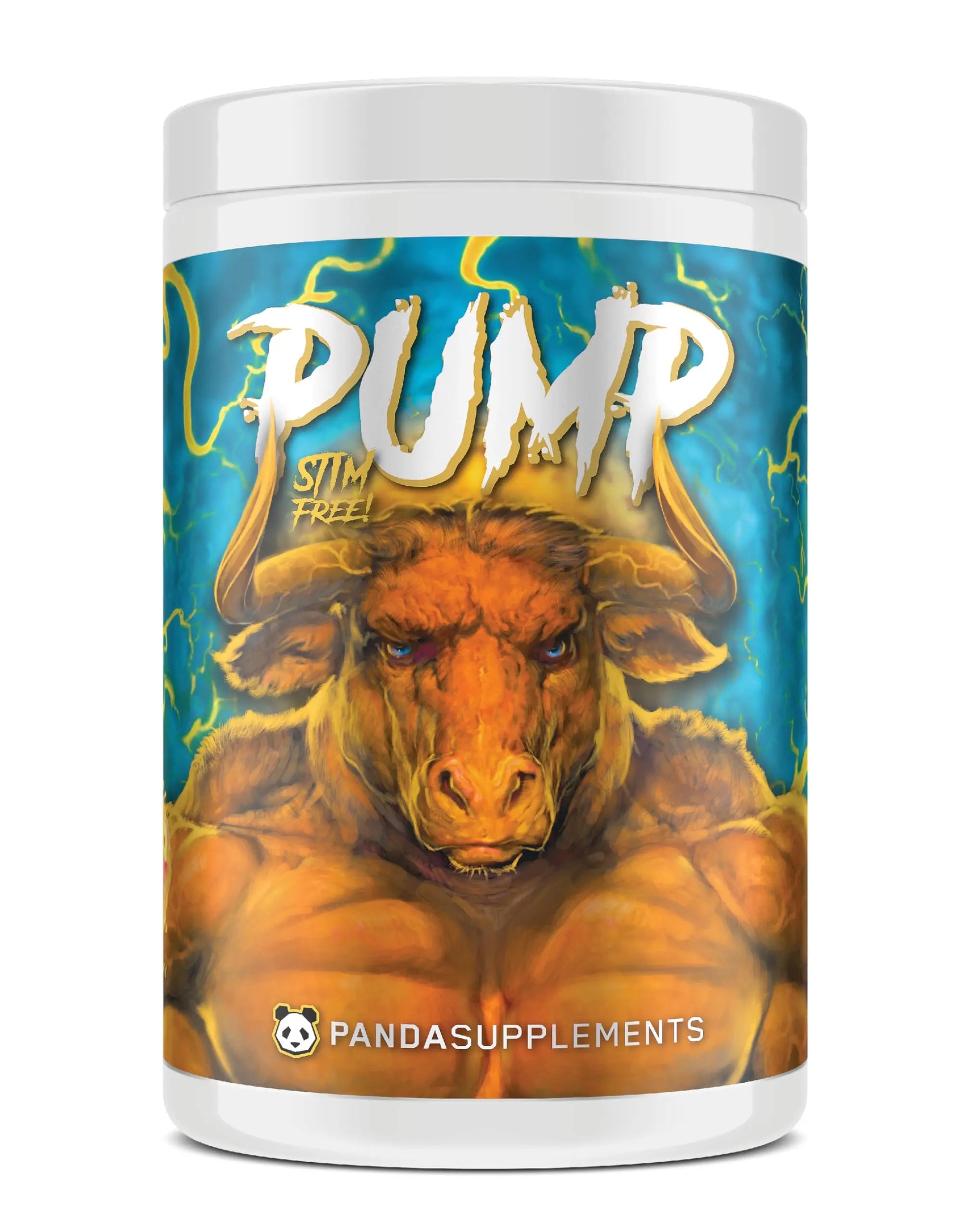 Underground Bio Labs Panda Supps Pump: Stimulant-Free Pre-Workout, No-Clump Formula Underground Bio Labs