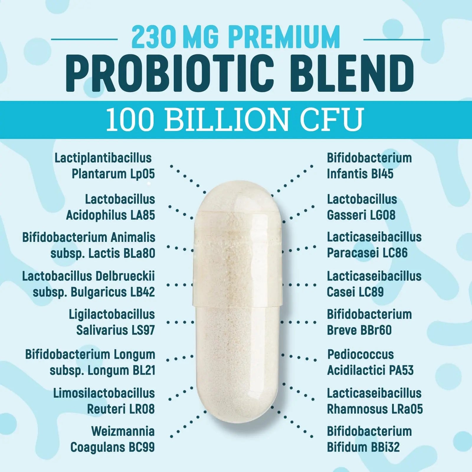 Nature's Physician Probiotics - 100 Billion CFU - 16 Strains + Prebiotics - Best Probiotic Supplement for Women & Men - Supports Immune, Digestive Health, Occasional Constipation & Gas - 60 Capsules Nature's PhysicianBuy Supplements Australia