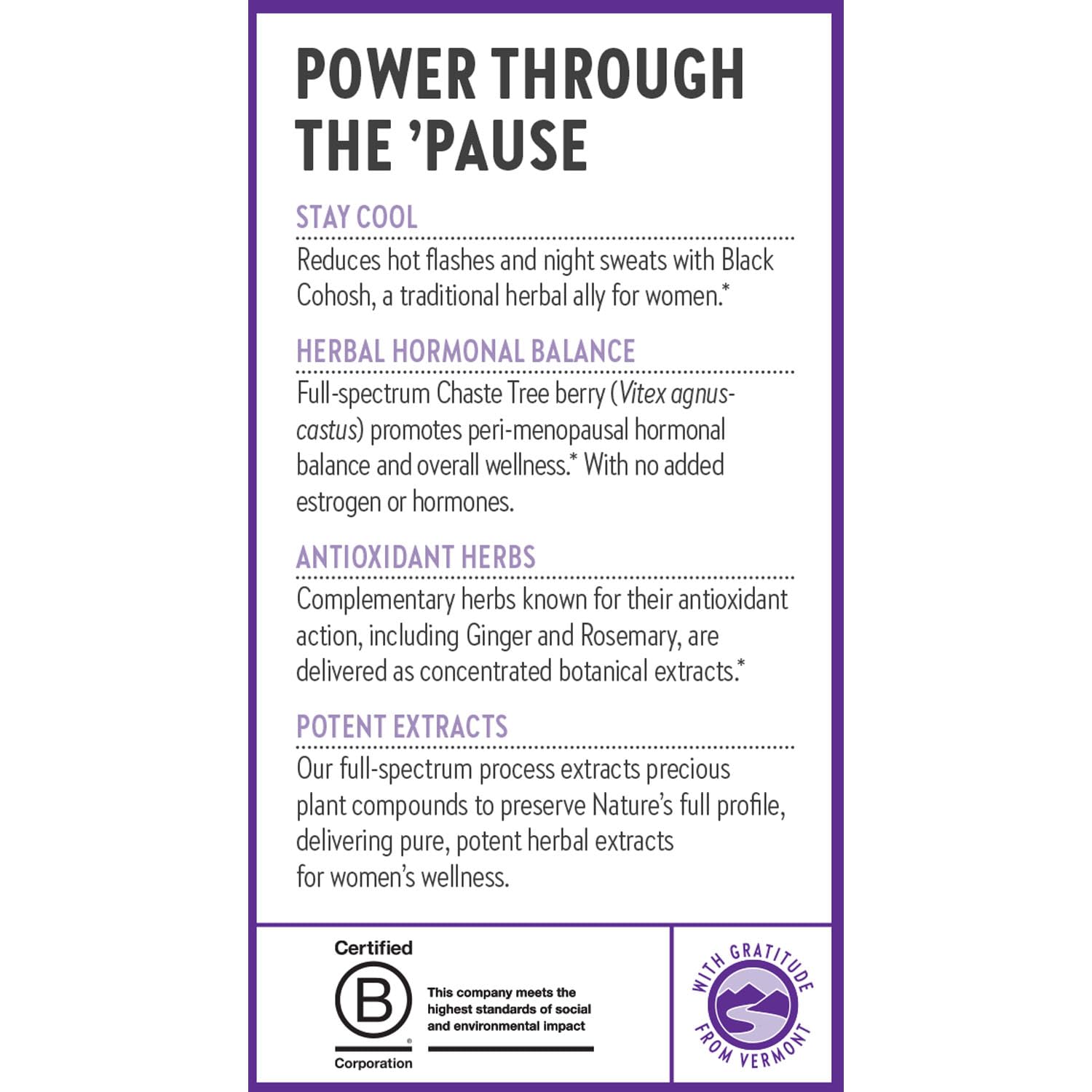 New Chapter Menopause Supplement - Estrotone Herbal Hormone Balance for Women in Perimenopause, with Black Cohosh for Hot Flash Relief & to Reduce Night Sweats + Vitex, No Added Hormones - 60 ct New ChapterBuy Supplements Australia