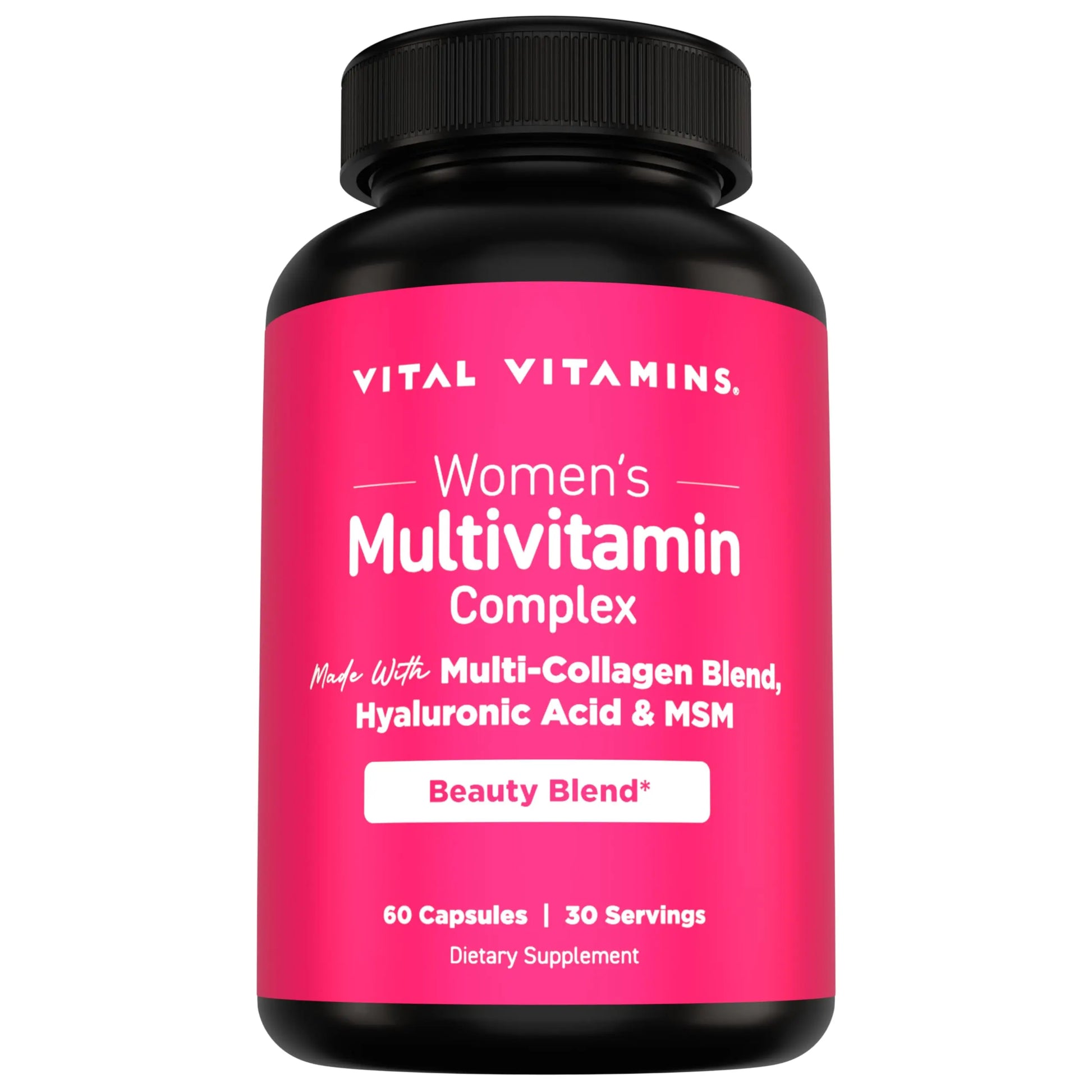 Vital Vitamins Women's Multivitamin Complex bottle on a white background