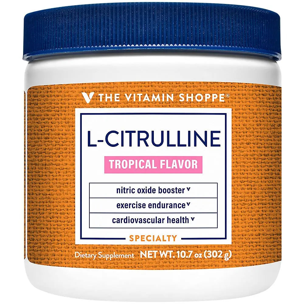 The Vitamin Shoppe L-Citrulline - Free-Form Amino Acid - Nitric Oxide Booster - 3,000 MG The Vitamin Shoppe