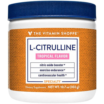 The Vitamin Shoppe L-Citrulline - Free-Form Amino Acid - Nitric Oxide Booster - 3,000 MG The Vitamin Shoppe