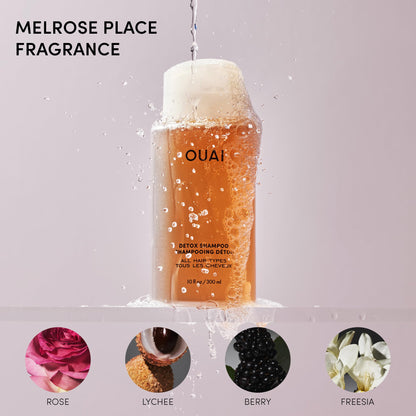 OUAI Hair Care Set - Clarifying Shampoo & Exfoliating Scalp Scrub - Deep Cleansing & Balancing - Hair Care Kit with Detox Shampoo & Travel Size Sugar Scrub for Scalp (2 Count) OUAIBuy Supplements Australia