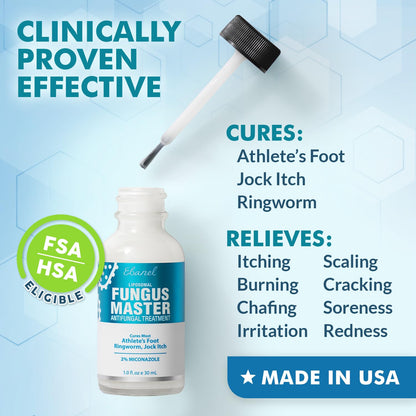Ebanel Bundle of Hemorrhoid Master, and Foot Fungus Treatment 1 Oz Ebanel buy supplements Au