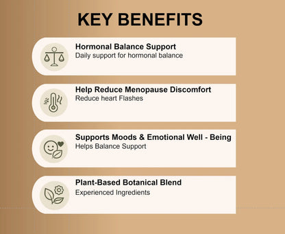 Women’s Hormonal Balance Supplement – Menopause & PMS Support – Mood, Energy & Cycle Regulation – Botanical Formula – 60 Capsules Next For Life buy supplements Au