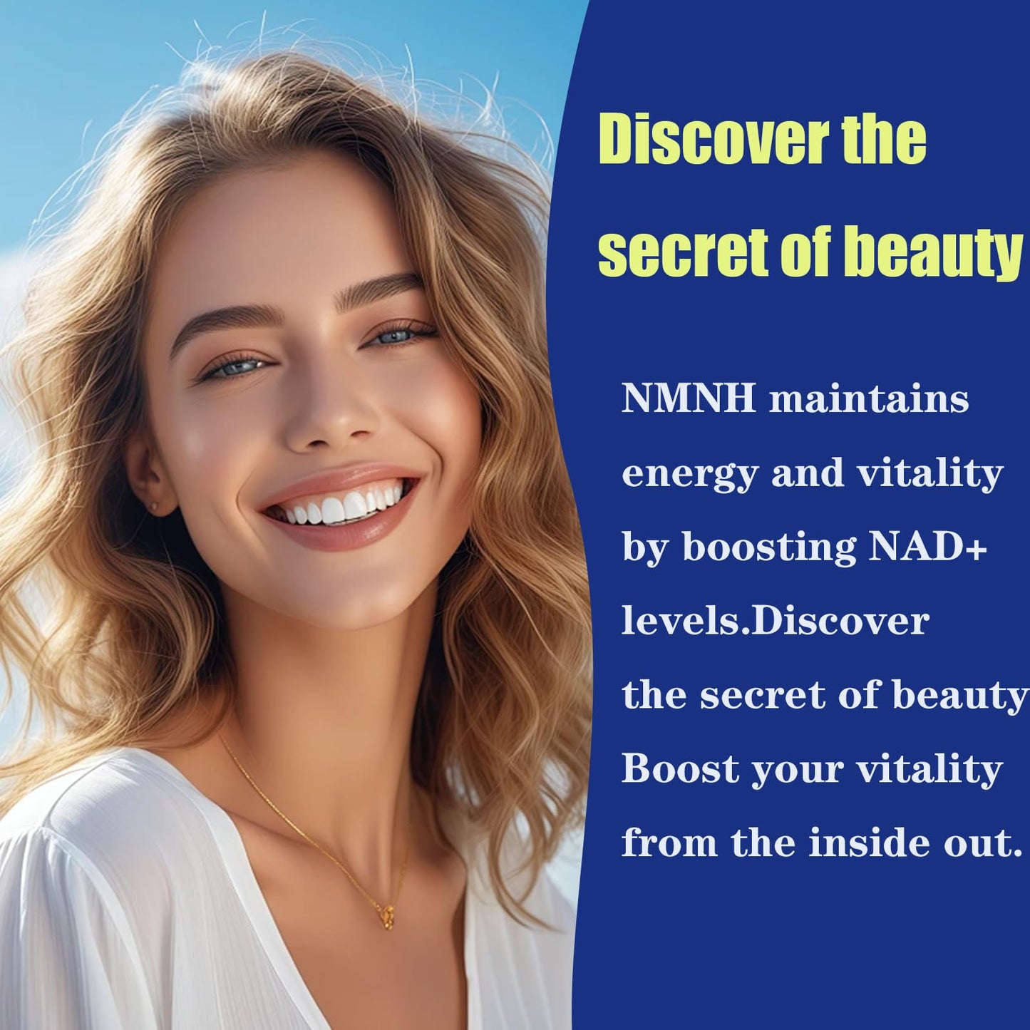NMNH (Dihydronicotinamide Mononucleotide),NMNH Supplement 1000mg Pure Nicotinamide Mononucleotide Boosts NAD+ Levels, NAD Supplement,for Energy,Immune,Non-GMO, Gluten Free,120 Capsules LofeiBuy Supplements Australia