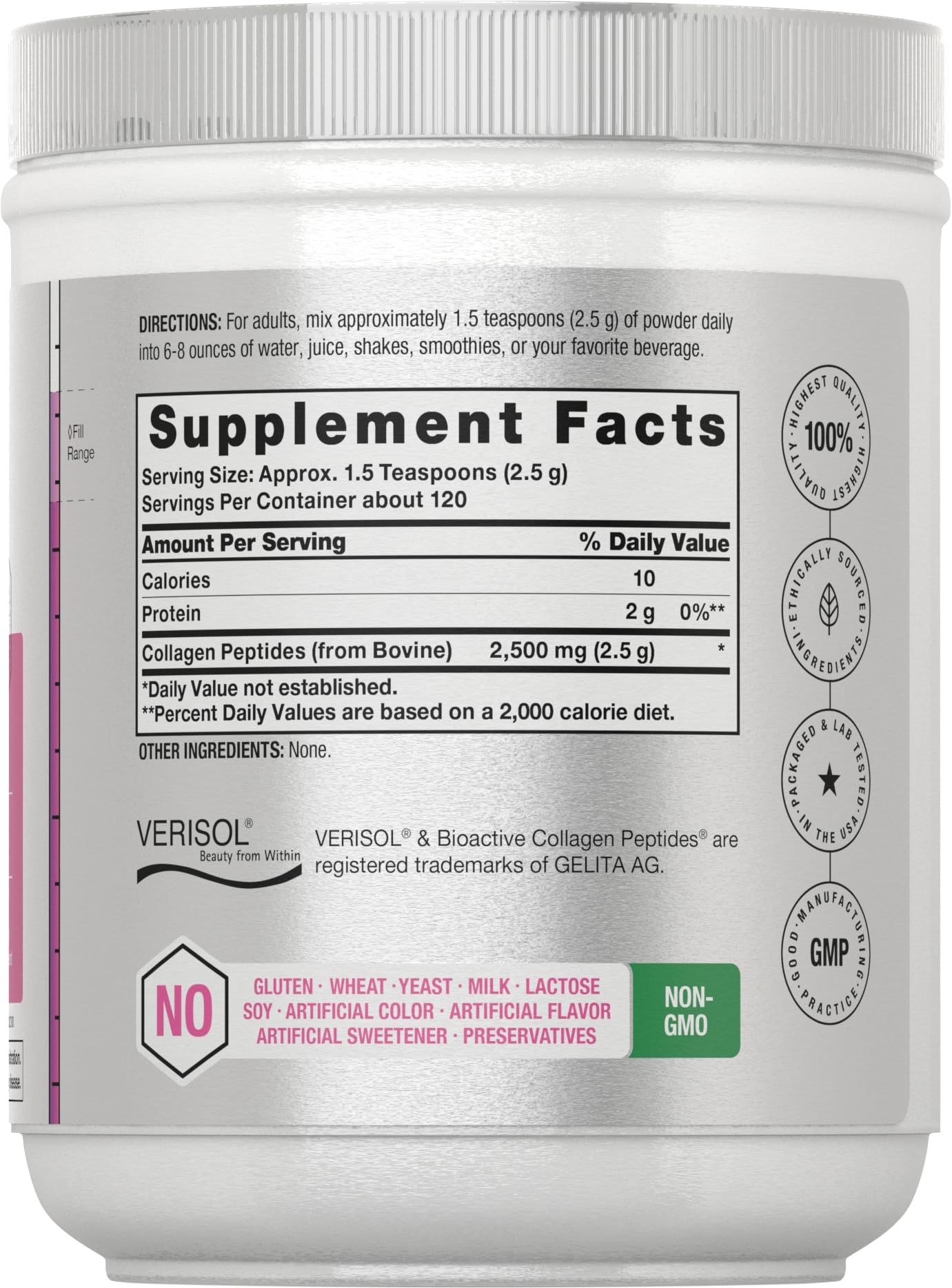 Horbäach Skin Rejuvenator with Verisol 10.58 oz | Bioactive Collagen Peptide Powder | Types I and III | Non GMO, Gluten Free Supplement HorbäachBuy Supplements Australia