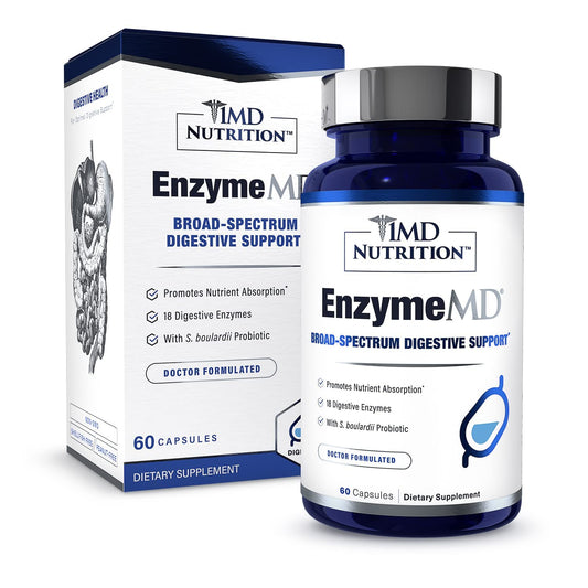 1MD Nutrition EnzymeMD - Digestive Enzymes Supplement - Doctor Formu 1MD Nutrition