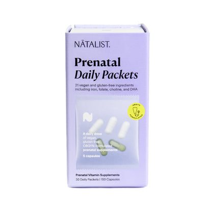 NATALIST Daily Prenatal Packs Daily Preconception & Pregnancy Formula Women's NATALIST